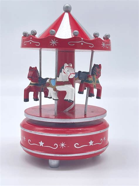 wind up musical carousel